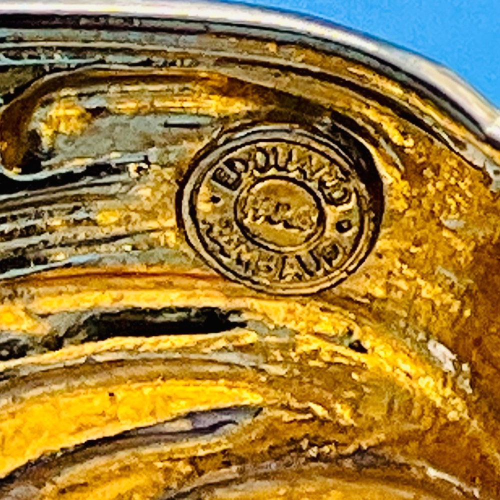 Vintage Edouard Rambaud Gold Statement Cuff Bracelet - Picture 8 of 9
